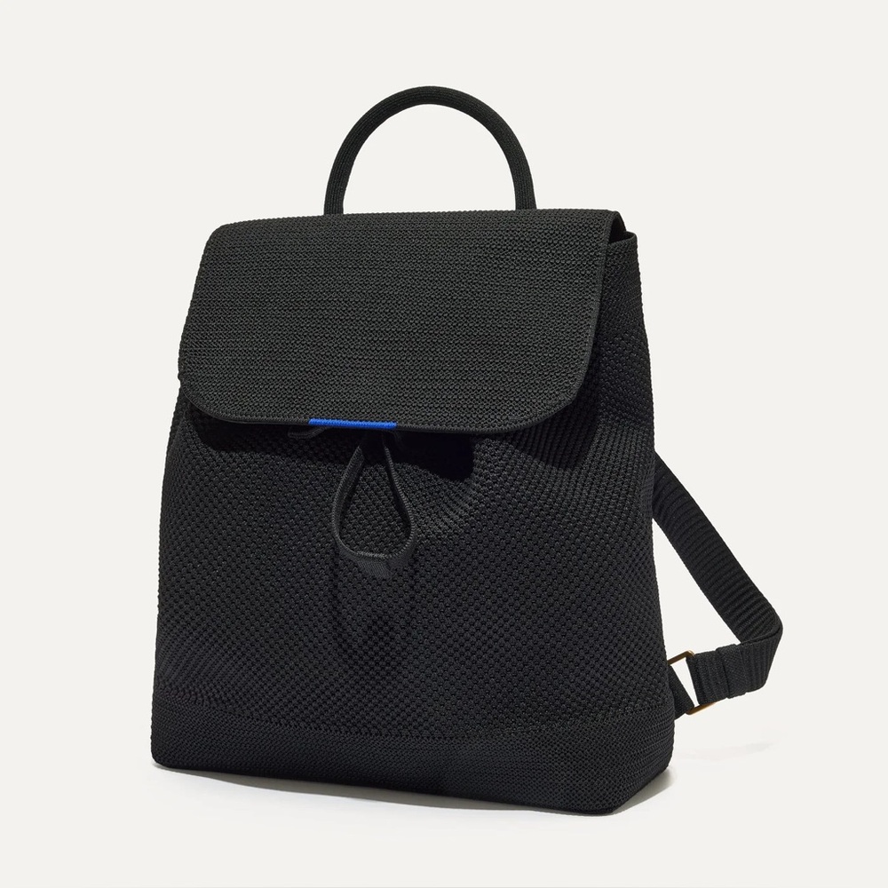Rothys The Cinch Backpack Black NWT SOLD OUT RARE
